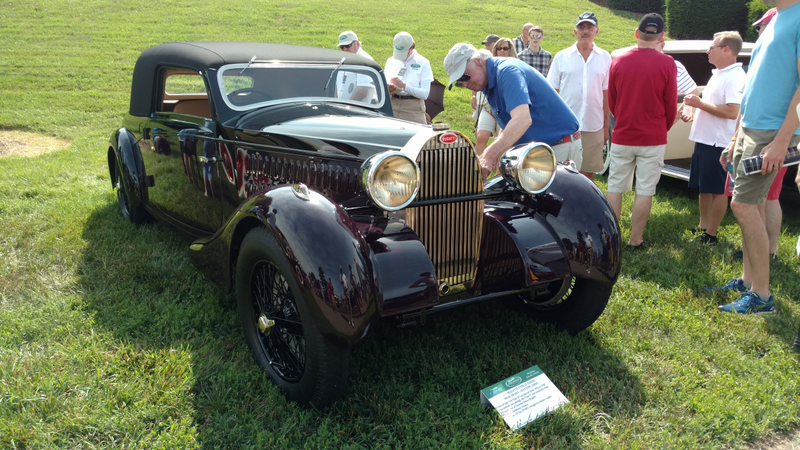 I woke up in an old Bugati
